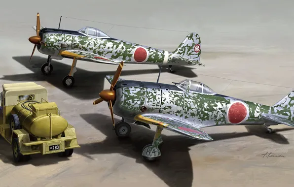 Япония, Ki-44, Ki-43, IJAAF, Ki-44 Shoki