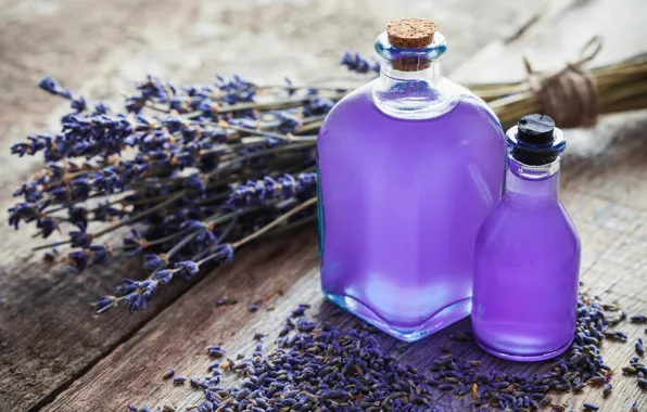 Лаванда, purple, lavender, spa, oil