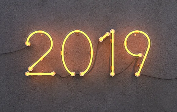 Картинка lights, часы, новый год, new year, time, watch, 2019, отсчет