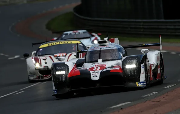 Трасса, Ford, Ferrari, Toyota, WEC, 2019, TS050 Hybrid