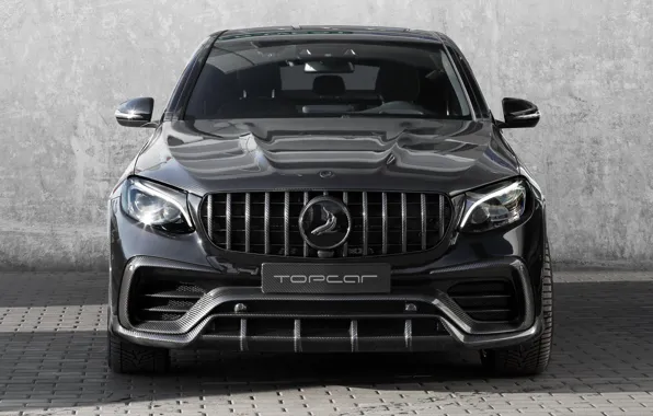 Mercedes-Benz, вид спереди, AMG, Inferno, 2018, TopCar, GLC 63