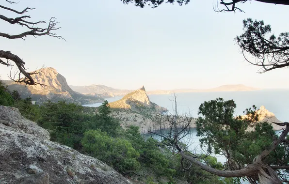 Картинка Крым, Чёрное море, судак, Анастасия Петрова, мыс Капчик