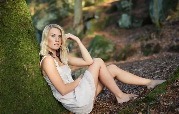 Картинка девушка, фон, Julia