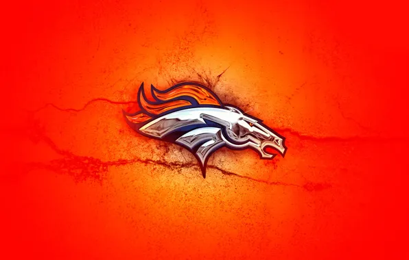 Orange, Wallpaper, 2014, Denver Broncos, денвер бронкос