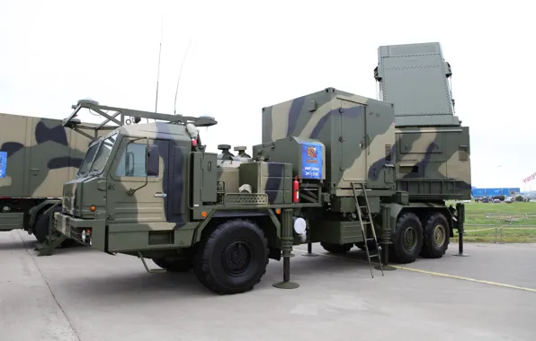 Витязь, ЗРК, спецтехника, РЛС, С-350, БАЗ, радиолокатор