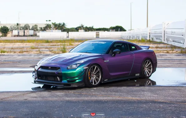 Картинка GTR, Nissan, Forged, Vossen, VPS-307