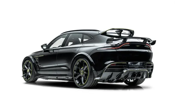 Картинка Aston Martin, белый фон, DBX, Aston Martin DBX from Mansory, Carbon Makeover