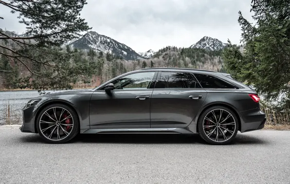 Audi, вид сбоку, ABT, Avant, RS6, RS 6, 2020