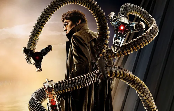 Spider-Man 2, Человек-паук 2, Doc Ock, Альфред Молина, Доктор Отто Октавиус, Alfred Molina, Dr. Otto …