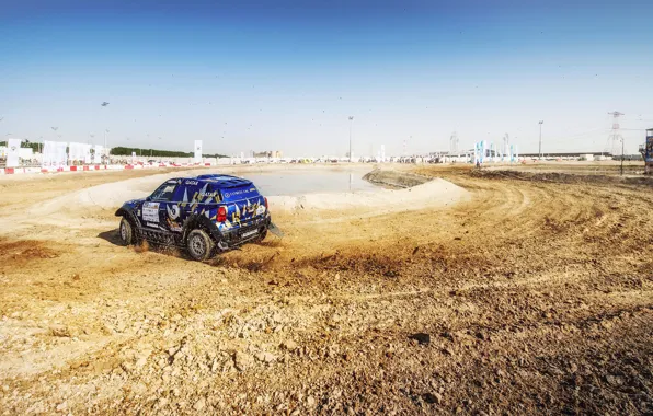 Mini, Спорт, Скорость, Гонка, Rally, Внедорожник, Ралли, 209