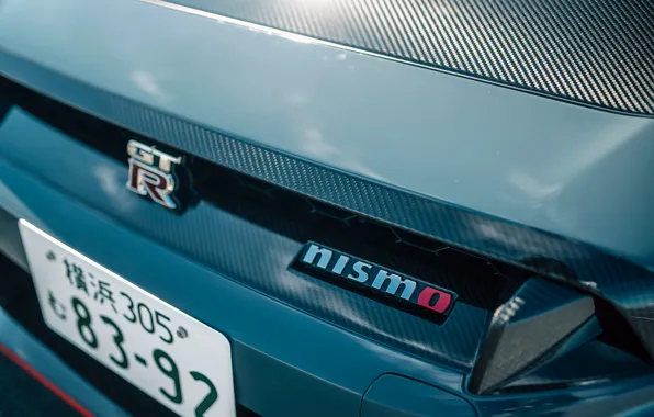 Logo, Nissan, GT-R, 2023, Nissan GT-R Nismo Special Edition