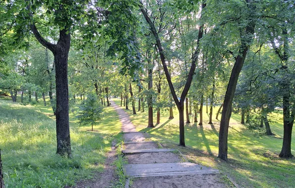 Parks in Latvia, Parks in Riga, Dzegužkalns, Dzegužkalna parks Latvijas, Dzegužkalna parks