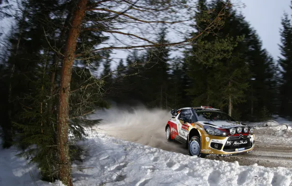 Rally Sweden, DS3, WRC, Mads Ostberg