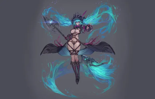 Girl, sexy, boobs, anime, big boobs, babe, oppai, dark skin