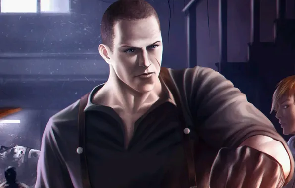 Арт, Jake Muller, resident evil 6, Джейк Мюллер, NOOSBORN