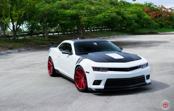 Картинка Chevrolet, Camaro, Forged, 1LE, Vossen