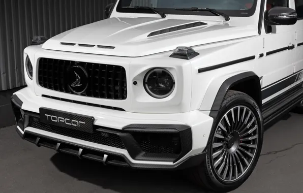 Mercedes-Benz, вид спереди, AMG, Inferno, G-Class, Gelandewagen, TopCar, G63