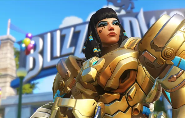 Воительница, OVERWATCH, Pharah ASP Character Skin