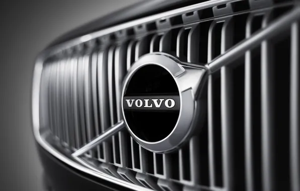 Volvo, logo, XC90, 2015