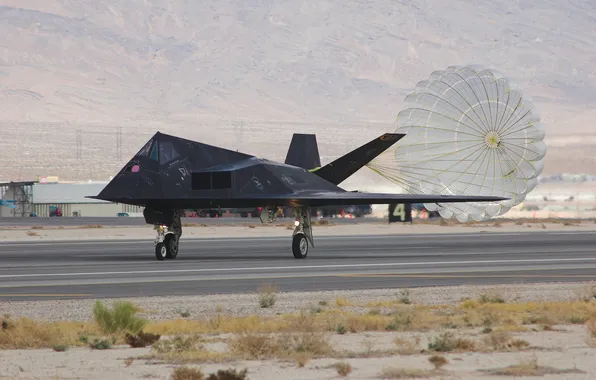 Самолёт, малозаметный, F-117, Nighthawk, ударный, дозвуковой тактический