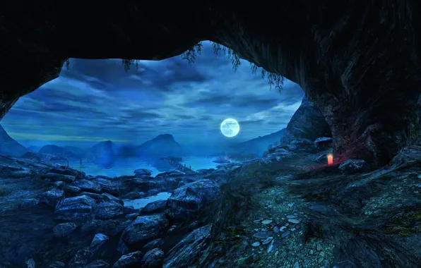 Игра, искусство, Dear Esther, Дорогая Эстер, интерактивный рассказ