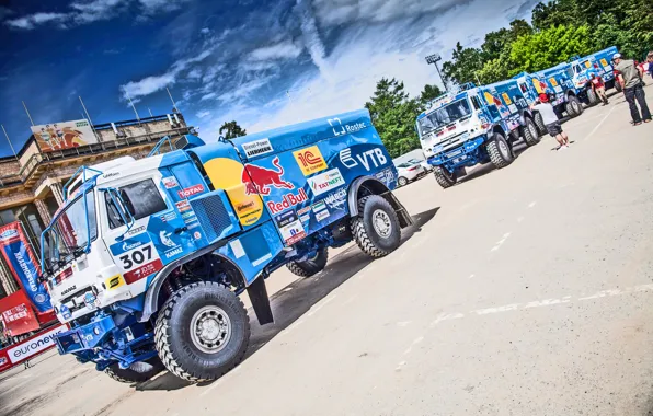 Город, Спорт, Мастер, День, Россия, Kamaz, Rally, Ралли