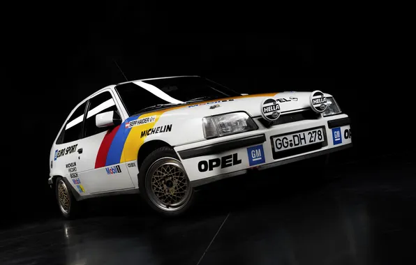 Картинка Opel, ралли, опель, 1988, Kadett, GSi, кадетт, Group A