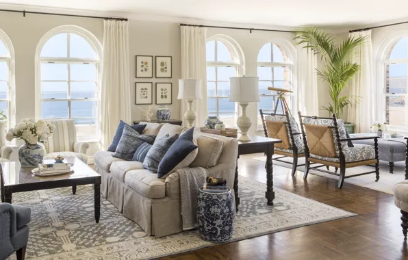 Интерьер, гостиная, Santa Monica, Casa Del Mar