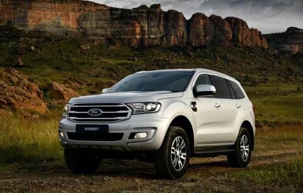 Картинка горы, скалы, Ford, Everest, 4WD, XLT, 2019