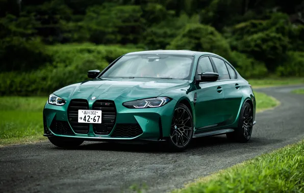 BMW, BMW M3, Competition, 2021