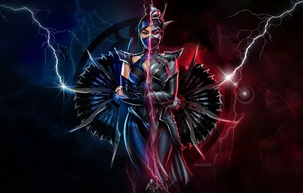 Молния, Молнии, Боец, Art, Смертельная Битва, Mortal Kombat, Мортал Комбат, Kitana