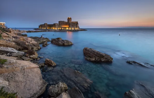 Italy, Calabria, Castello Aragonese, Castella