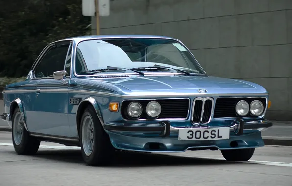 Авто, Машина, БМВ, Фары, Автомобиль, Купэ, Передок, BMW 3.0 CSL