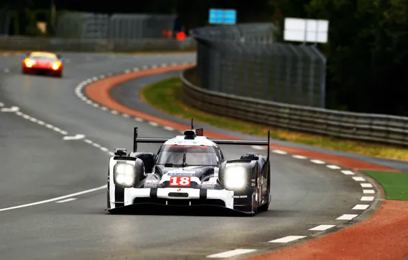 Картинка Porsche, Передок, WEC, 24H Le Mans