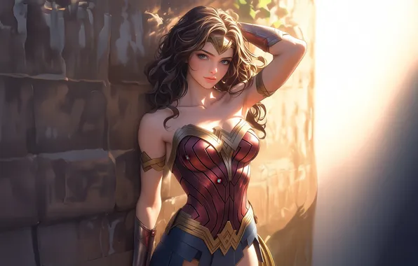 Power, grace, wonder woman