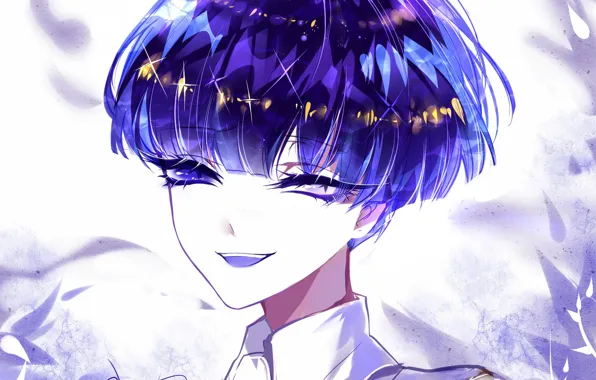 Девушка, улыбка, аниме, Houseki no Kuni, Страна Самоцветов