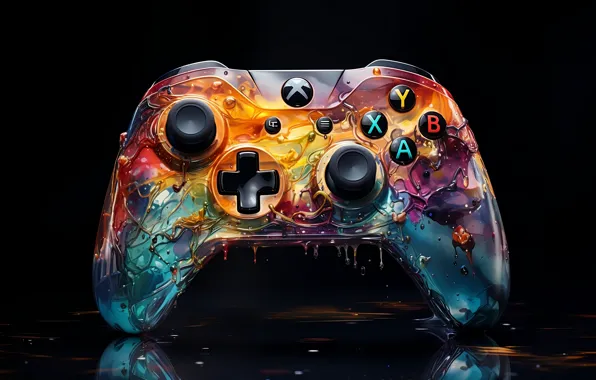 КАПЛИ, ЦВЕТ, ИГРЫ, КНОПКИ, УПРАВЛЕНИЕ, ДЖОСТИК, XBOX, ИГРОВЫЕ АКСЕССУАРЫ