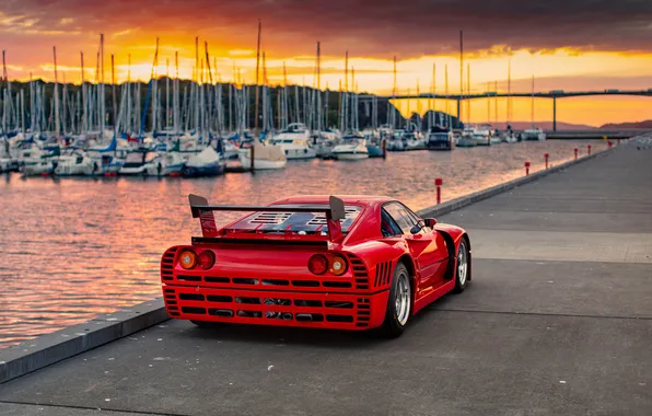 Ferrari, суперкар, supercar, Evoluzione, 1985, единственный экземпляр, Ferrari 288 GTO, the only instance