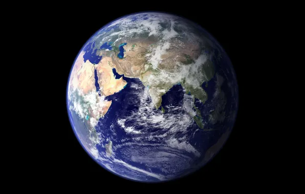 Фото, планета, Земля, NASA