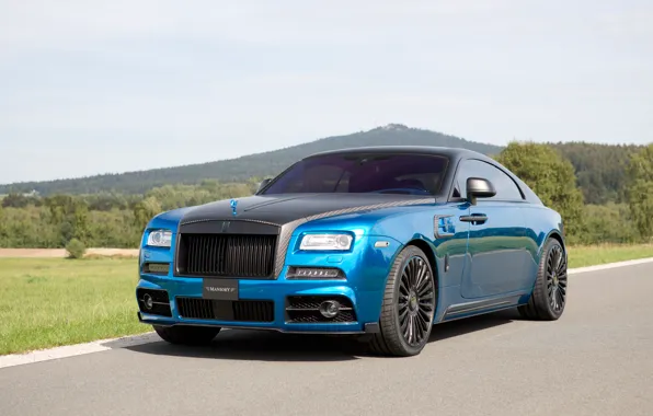 Rolls-Royce, 2015, Wraith, Mansory, роллсройс
