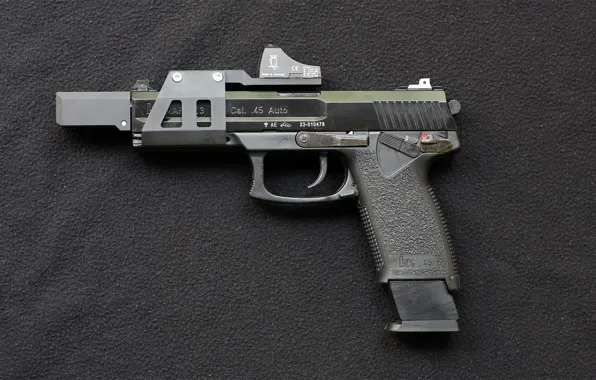 Картинка пистолет, оружие, Heckler &ampamp; Koch, Mark 23