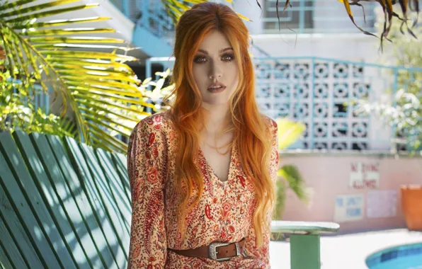 Взгляд, макияж, фигура, hair, look, actress, Katherine McNamara, Кэтрин Макнамара