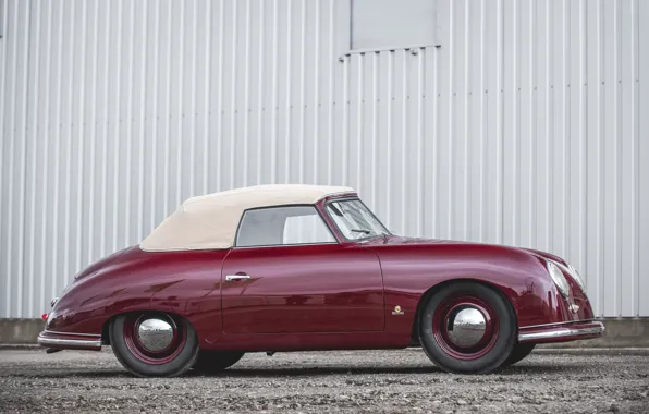 Porsche, retro, 356, 1951, Porsche 356 1300 Cabriolet