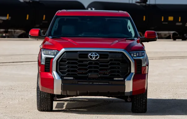 Картинка внедорожник, Toyota, SUV, экстерьер, Tundra, Limited, CrewMax, 2022