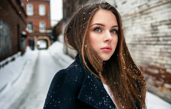 Снег, губки, прелесть, Валерия, Kirill Averyanov