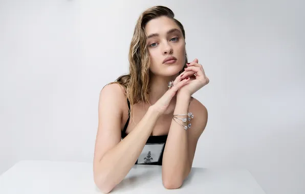 Взгляд, поза, макияж, актриса, Lizzy Greene, Лиззи Грин