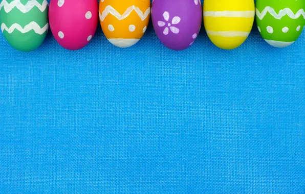 Colorful, Пасха, background, spring, eggs, Happy Easter, Easter eggs