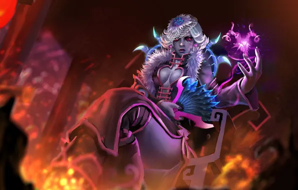 DOTA2, The Vengeful Spirit, ArtWallpaper