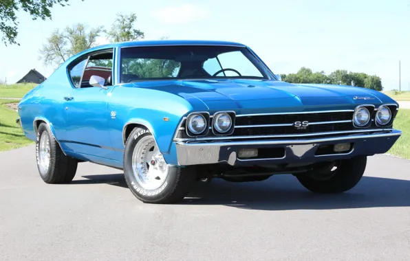 Картинка Chevrolet, 1969, Chevelle, 396