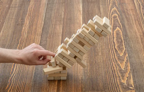 Game, fail, jenga